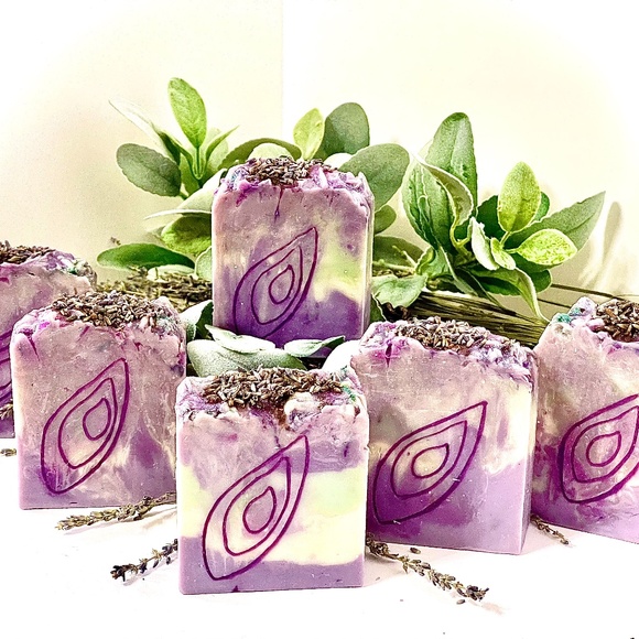 Lavender and Sage handmade Soap ( Set of 5 ) - Picture 3 of 4